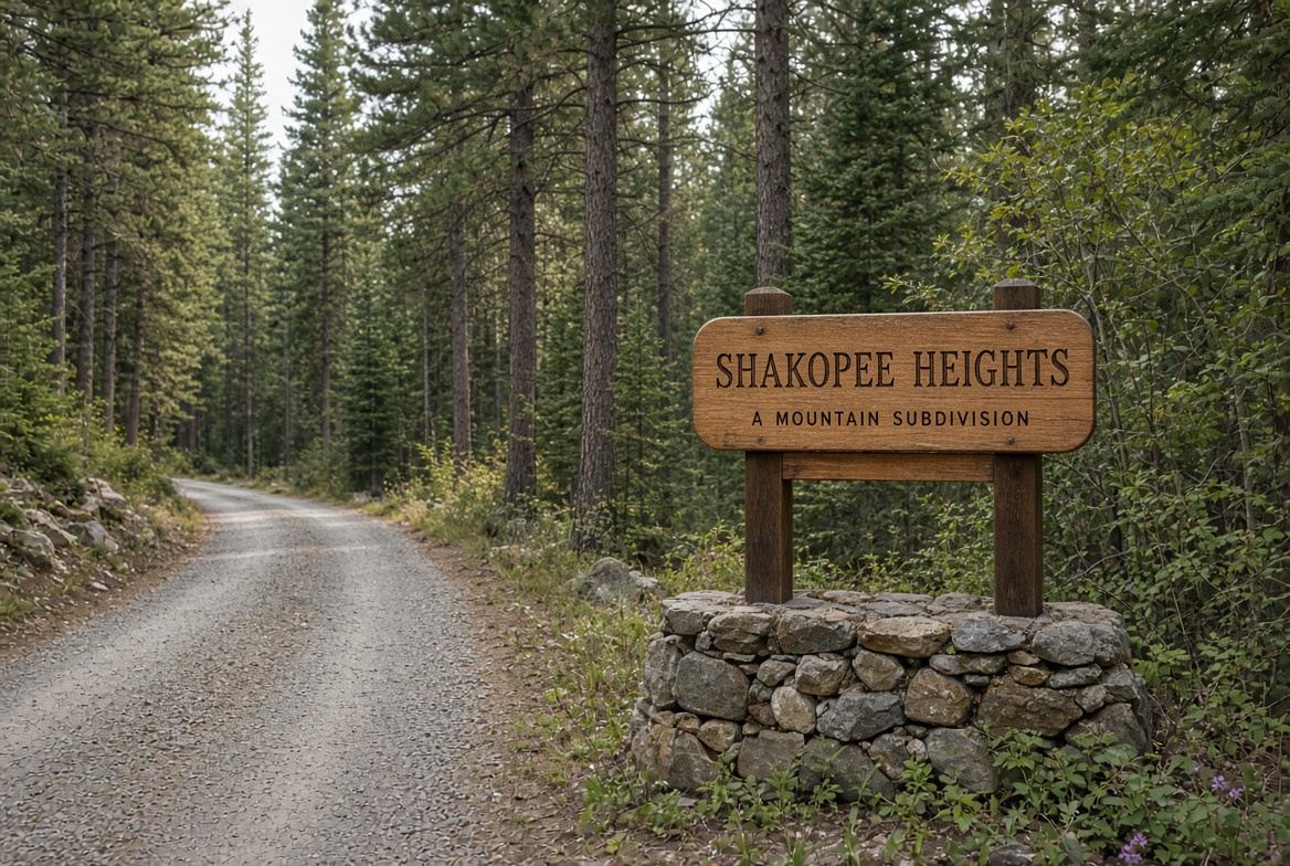 Subdivision entrance
